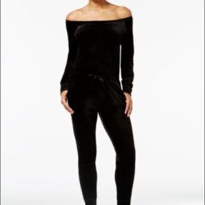 Velour jumpsuit